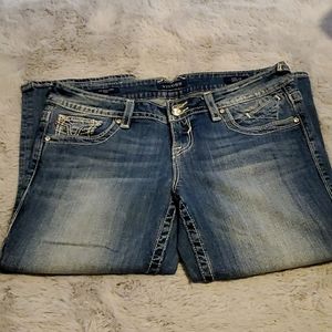 Vigoss embellished jean capris